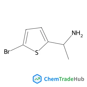 1-(5-Bromothiophen-2-yl)ethanamine structure