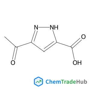 3-Acetyl-1H-pyrazole-5-carboxylic acid