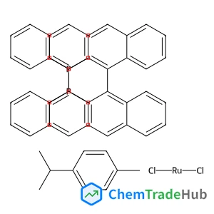 [2,2'-Bis(diphenylphosphino)-1,1'-binaphthalene]chloro(p-cymene)ruthenium Chloride