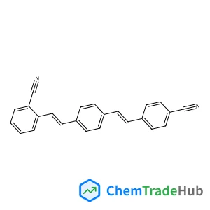 2-[(E)-2-{4-[(E)-2-(4-Cyanophenyl)vinyl]phenyl}vinyl]benzonitrile