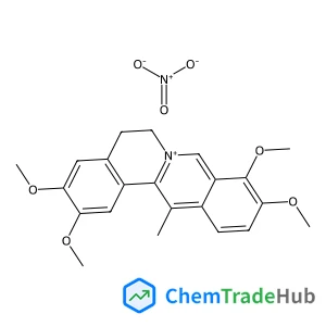 2,3,9,10-Tetramethoxy-13-methyl-5,6-dihydroisoquinolino[3,2-a]isoquinolinium nitrate