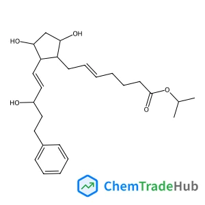 Isopropyl (5Z)-7-{(1R,2R,3R,5S)-3,5-dihydroxy-2-[(1E,3S)-3-hydroxy-5-phenyl-1-penten-1-yl]cyclopentyl}-5-heptenoate