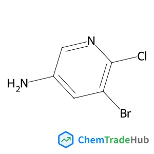 5-Bromo-6-chloro-3-pyridinamine
