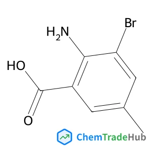 2-Amino-3-bromo-5-methylbenzoic acid