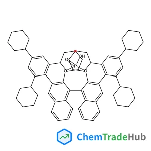 2,6-Bis(2,4,6-tricyclohexylphenyl)dinaphtho[2,1-d:1',2'-f][1,3,2]dioxaphosphepin-4-ol 4-oxide