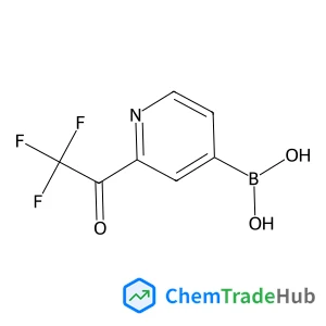 (2-(2,2,2-Trifluoroacetyl)pyridin-4-yl)boronic acid (2-(2,2,2-Trifluoroacetyl)pyridin-4-yl)boronic acid