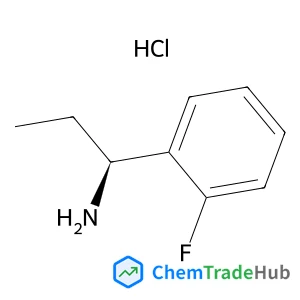 (1S)-1-(2-Fluorophenyl)-1-propanamine hydrochloride (1:1)