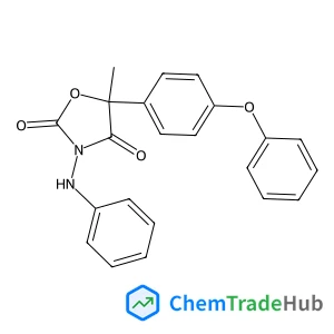 3-Anilino-5-methyl-5-(4-phenoxyphenyl)-1,3-oxazolidine-2,4-dione