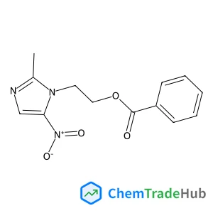 2-(2-Methyl-5-nitro-1H-imidazol-1-yl)ethyl benzoate