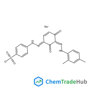 Sodium 4-({3-[(2,3-dimethylphenyl)diazenyl]-2,4-dihydroxyphenyl}diazenyl)benzenesulfonate