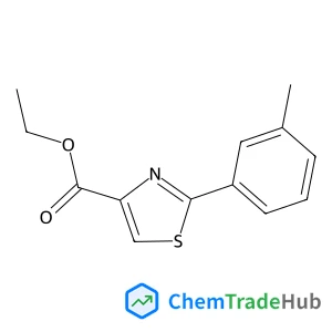 Ethyl 2-(3-methylphenyl)-1,3-thiazole-4-carboxylate Ethyl 2-(3-methylphenyl)-1,3-thiazole-4-carboxylate