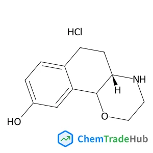 (-)-3,4,4A,5,6,10B-HEXAHYDRO-2H-NAPHTHO[1,2-B][1,4]OXAZIN-9-OL, HYDROCHLORIDE