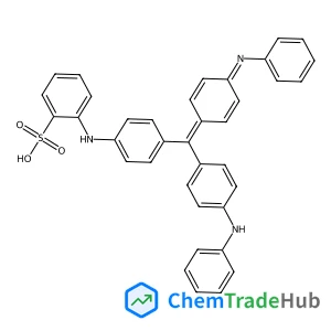 Benzenesulfonic acid, [[4-[[4-(phenylamino)phenyl][4-(phenylimino)-2,5-cyclohexadien-1-ylidene]methyl]phenyl]amino]-