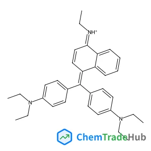 [4-[[4-(diethylamino)phenyl]-[4-(ethylamino)-2-naphthyl]methylene]cyclohexa-2,5-dien-1-ylidene]-diethyl-ammonium;4-oxido-1,3-dioxa-2$l^{6}-molybda-4$l^{7}-tungstacyclobutane 2,2,4,4-tetraoxide