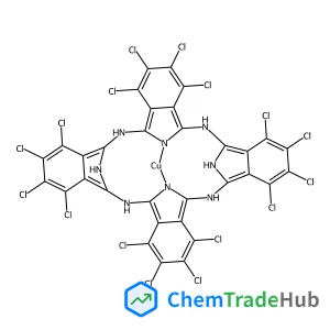 [1,2,3,4,8,9,10,11,15,16,17,18,22,23,25-Pentadecachloro-29,31-dihydro-5H,26H-phthalocyaninato(2-)-kappa~2~N~29~,N~31~]copper