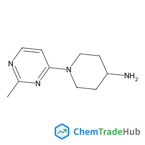 1-(2-Methyl-4-pyrimidinyl)-4-piperidinamine structure 1-(2-Methyl-4-pyrimidinyl)-4-piperidinamine structure