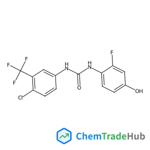 1-[4-Chloro-3-(trifluoromethyl)phenyl]-3-(2-fluoro-4-hydroxyphenyl)urea