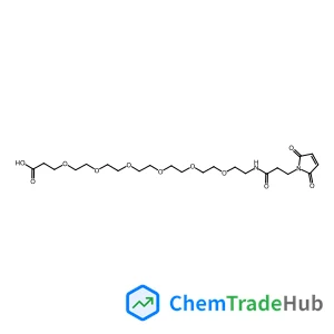 25-(2,5-Dioxo-2,5-dihydro-1H-pyrrol-1-yl)-23-oxo-4,7,10,13,16,19-hexaoxa-22-azapentacosan-1-oic acid
