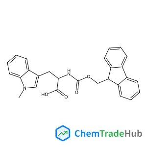 (S)-2-(((9H-Fluoren-9-YL)methoxy)carbonylamino)-3-(1-methyl-1H-indol-3-YL)propanoic acid