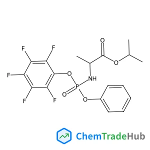 (2S)-Isopropyl 2-(((perfluorophenoxy)(phenoxy)phosphoryl)amino)propanoate