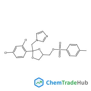 1,3-Dioxolane-4-methanol,2-(2,4-dichlorophenyl)-2-(1H-imidazol-1-ylmethyl)-,4-methylbenzenesulfonate (ester), (2R,4R)-rel-