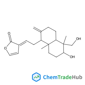 Dehydroandrographolide Chemical_Structure_Of