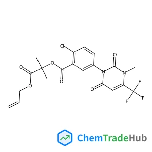 1-(Allyloxy)-2-methyl-1-oxo-2-propanyl 2-chloro-5-[3-methyl-2,6-dioxo-4-(trifluoromethyl)-3,6-dihydro-1(2H)-pyrimidinyl]benzoate