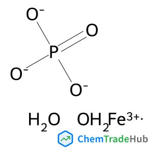 Iron(3+) phosphate hydrate (1:1:2)