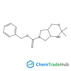 Benzyl 2,2-dimethylhexahydropyrrolo[3,4-d][1,3]oxazine-6(4H)-carboxylate