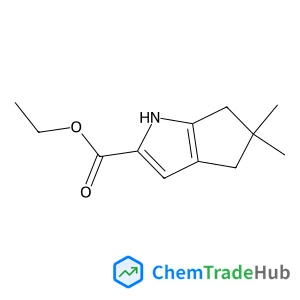 Ethyl 5,5-dimethyl-1,4,5,6-tetrahydrocyclopenta[b]pyrrole-2-carboxylate