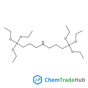 3-(Triethoxysilyl)-N-[3-(triethoxysilyl)propyl]-1-propanamine