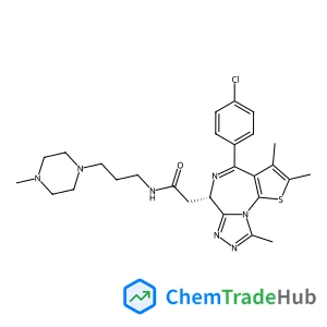 2-[(6S)-4-(4-Chlorophenyl)-2,3,9-trimethyl-6H-thieno[3,2-f][1,2,4]triazolo[4,3-a][1,4]diazepin-6-yl]-N-[3-(4-methyl-1-piperazinyl)propyl]acetamide
