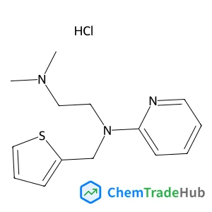 N,N-Dimethyl-N'-(2-pyridinyl)-N'-(2-thienylmethyl)-1,2-ethanediamine hydrochloride (1:1)