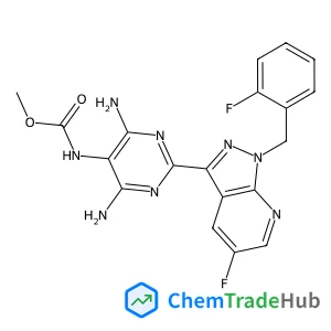 Methyl {4,6-diamino-2-[5-fluoro-1-(2-fluorobenzyl)-1H-pyrazolo[3,4-b]pyridin-3-yl]-5-pyrimidinyl}carbamate