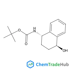 ((1S,4S)-4-HYDROXY-1,2,3,4-TETRAHYDRO-NAPHTHALEN-1-YL)-CARBAMIC ACID TERT-BUTYL ESTER