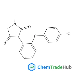 3-[2-(4-Chlorophenoxy)phenyl]-1-methyl-2,4-pyrrolidinedione