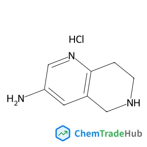 5,6,7,8-Tetrahydro-1,6-naphthyridin-3-amine hydrochloride (1:1)