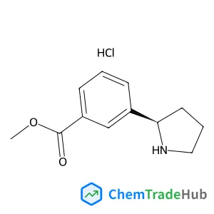 Methyl 3-[(2R)-2-pyrrolidinyl]benzoate hydrochloride (1:1)