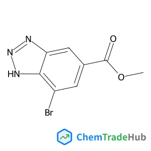 methyl 7-bromo-1H-1,2,3-benzotriazole-5-carboxylate