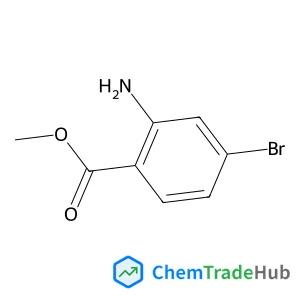 Methyl 2-amino-4-bromobenzoate structure