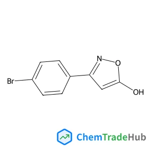 3-(4-bromophenyl)-1,2-oxazol-5-ol structure