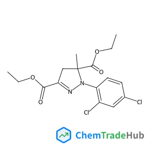 Diethyl 1-(2,4-dichlorophenyl)-5-methyl-4,5-dihydro-1H-pyrazole-3,5-dicarboxylate