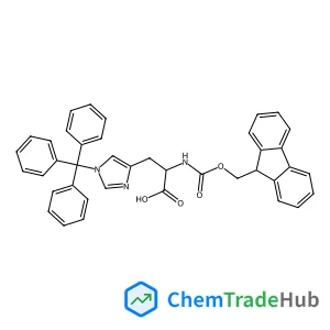 N-[(9H-Fluoren-9-ylmethoxy)carbonyl]-1-trityl-D-histidine