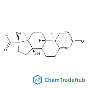 17-Hydroxy(2,3,4-~13~C_3_)pregn-4-ene-3,20-dione