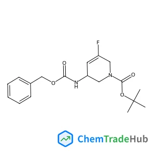 2-Methyl-2-propanyl 3-{[(benzyloxy)carbonyl]amino}-5-fluoro-3,6-dihydro-1(2H)-pyridinecarboxylate