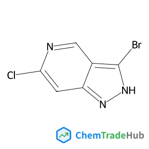 3-Bromo-6-chloro-1H-pyrazolo[4,3-c]pyridine