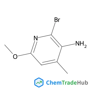 2-Bromo-6-methoxy-4-methyl-3-pyridinamine
