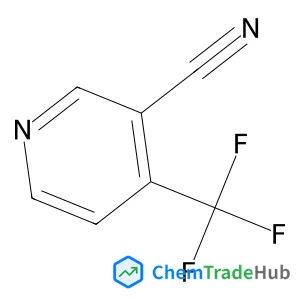4-(Trifluoromethyl)nicotinonitrile Chemical_Structure_Of