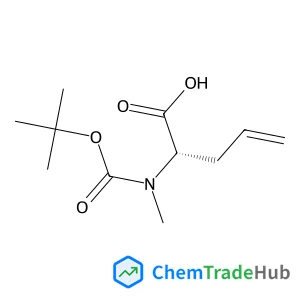 (2S)-2-(Methyl{[(2-methyl-2-propanyl)oxy]carbonyl}amino)-4-pentenoic acid