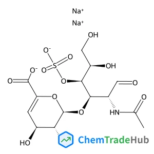 Disodium 2-acetamido-2-deoxy-3-O-(4-deoxy-alpha-L-threo-hex-4-enopyranuronosyl)-4-O-sulfonato-D-galactose
